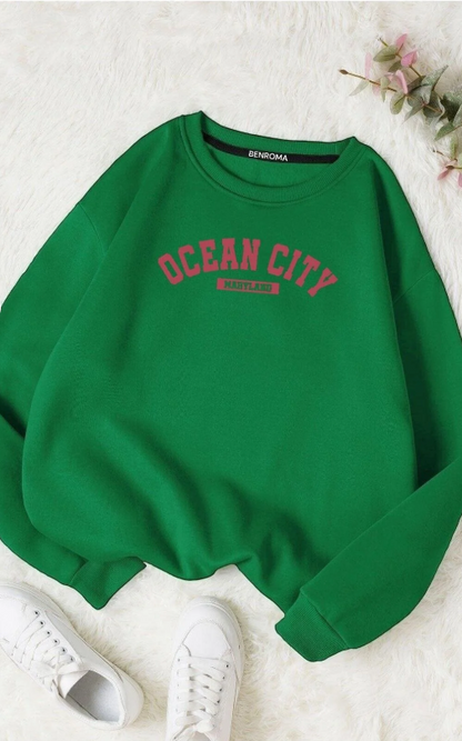 Ocean City Oversize Sweatshirt – Kapıda Ödeme