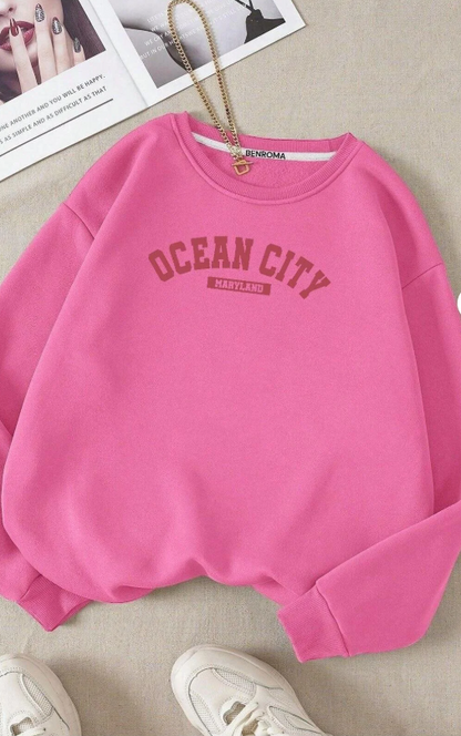 Ocean City Oversize Sweatshirt – Kapıda Ödeme